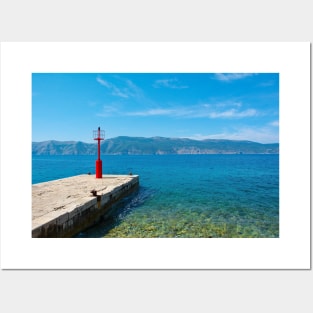 Glavotok Lighthouse, Croatia Posters and Art